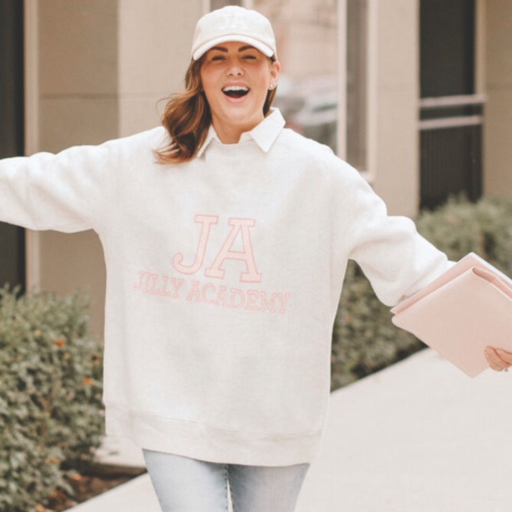 Brunette the Label x The Jilly Academy Big Sister Crewneck Sweatshirt
